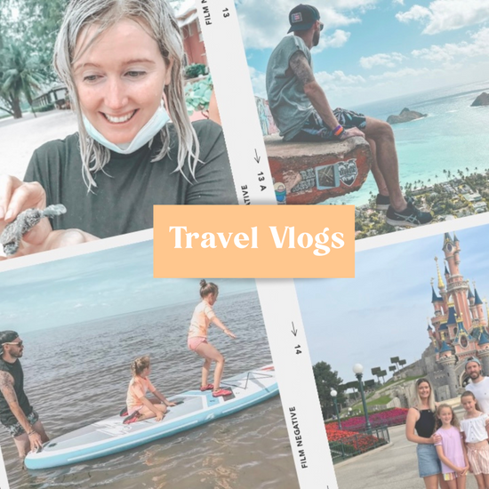 Family travel vlogs and videos on Youtube